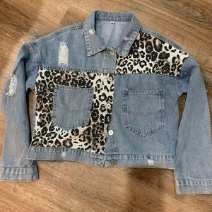 Cropped Jean jacket